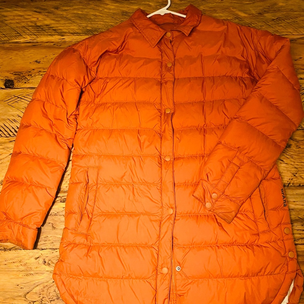 Orange Puffer Jacket
